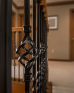Iron Spindles for Stairwell