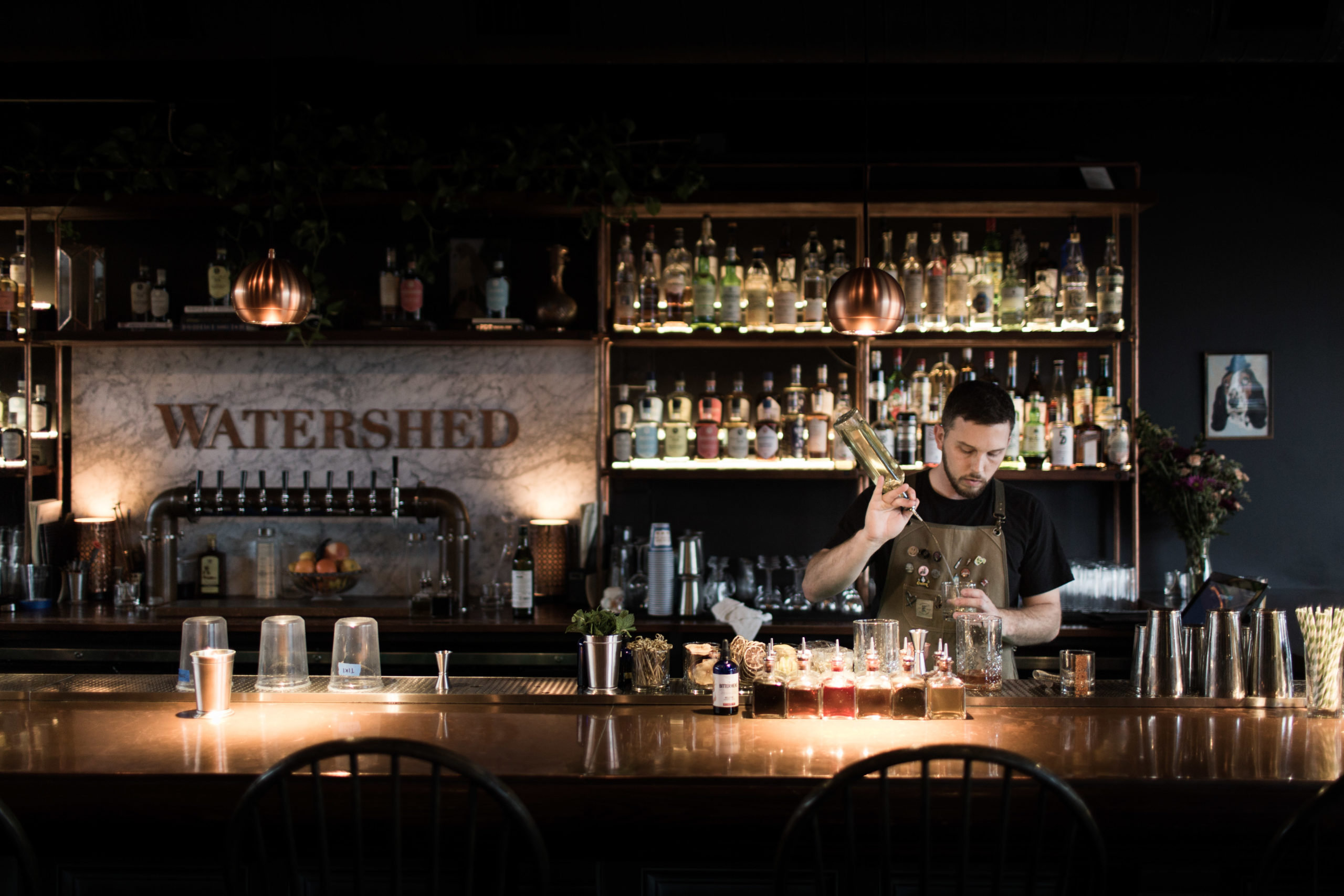 watershed distillery kitchen and bar