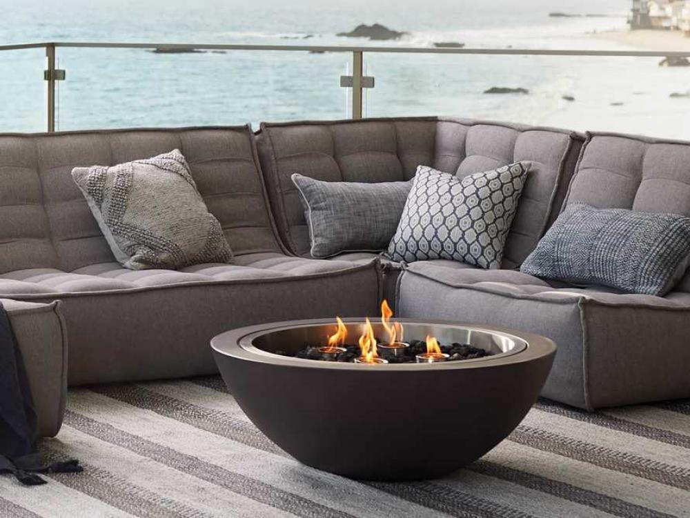 Outdoor Round Concrete Fire Pit