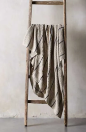 Stripe Fall Designer Decor Throw Blanket