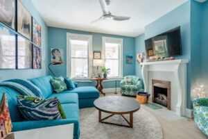 Overview of front room